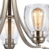 Thomas Calistoga 25'' Wide 5Light Chandelier, Brushed Nickel CN320522